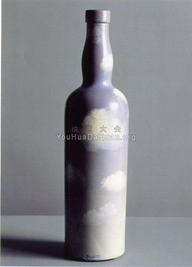 宇宙的弯曲 - 雷内·马格里特